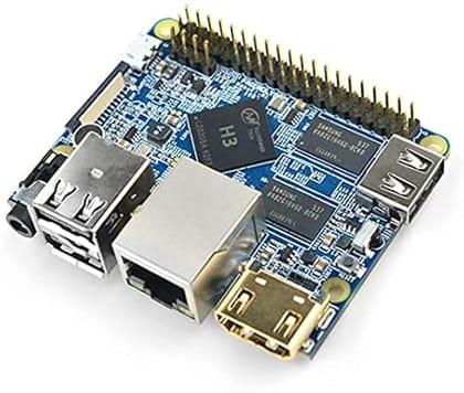 NanoPi M1 Plus Allwinner H3,Quad-Core A7@1.2GHz Demo Board Compatible Raspberry Pi, Running u-Boot, Ubuntu Mate, Debian