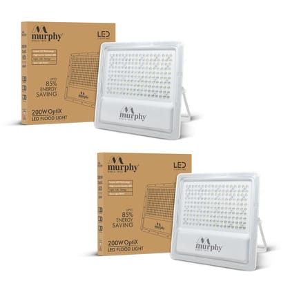 Murphy LED 200W OptiX Flood Light-Cool White / Pack of 2