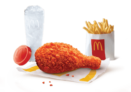McSpicy Fried Chicken - 1 Pc + Sprite + Fries (R)