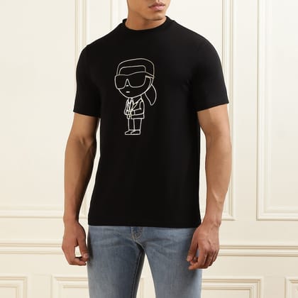 Casual Luxury: Karl Lager Men's T-Shirts Redefined-M