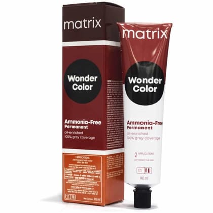 Matrix Wonder Color Ammonia Free 4.5 (Brown With Mahogany Reflect)