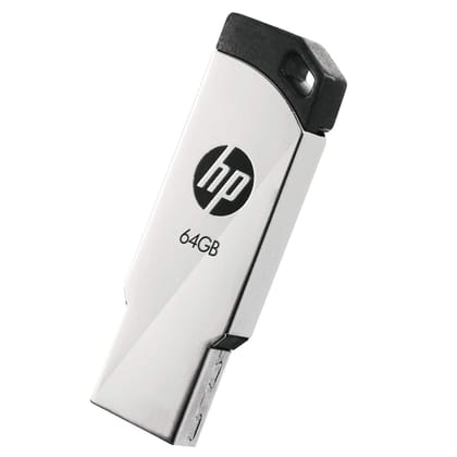 HP V236W USB 2.0 64GB Pen Drive-SIlver