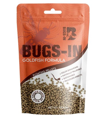 SUMI PETS AND AQUARIUM Bugs - In Goldfish Formula 100gm Pouch