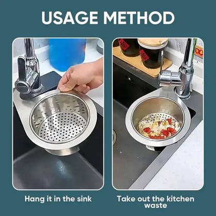 Stainless Steel Drain Basket-BUY 1 GET 1