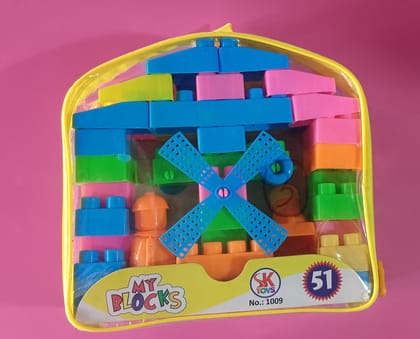 VINAYAK COLLECTION toy Block set for kids 51 peace