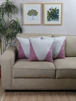 The Sharp Arrow - Set Of 3 Cushion Covers (Grey) - Medium
