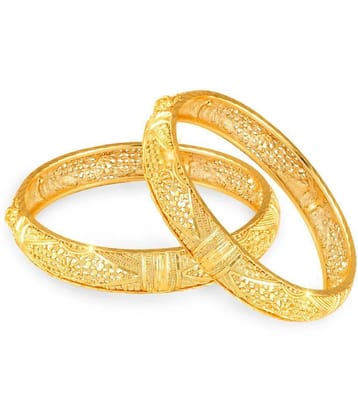 Vighnaharta - Gold Bangle ( Pack of 1 ) - None