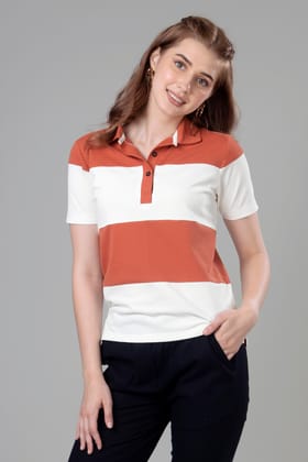Exclusive White Polo T-Shirt For Women-XS / White / PT006-PLSC005/PLSC001-0.5-THR016-FS02-BT015-3