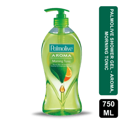 Palmolive Shower Gel Aroma, Morning Tonic, 750 ml Bottle