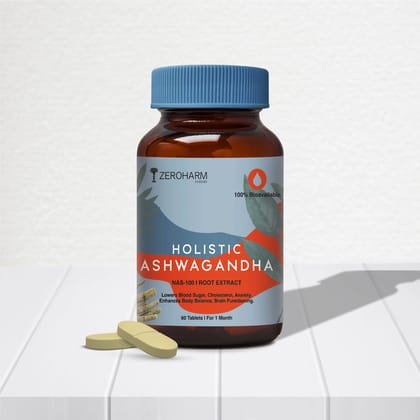 Holistic Ashwagandha Tablets 60 Tablets