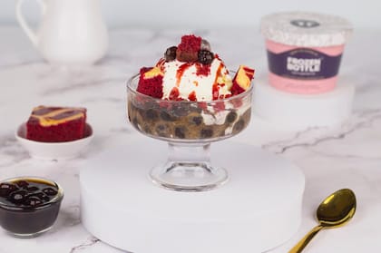 Red Velvet Boba Ice cream