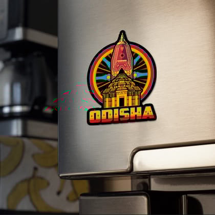 Odisha Fridge Magnet | Exploring India