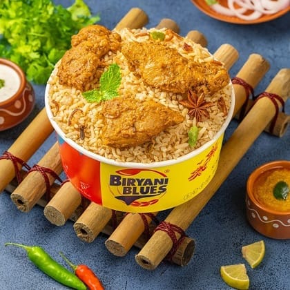 High Fiber Chicken Biryani with Brown Rice