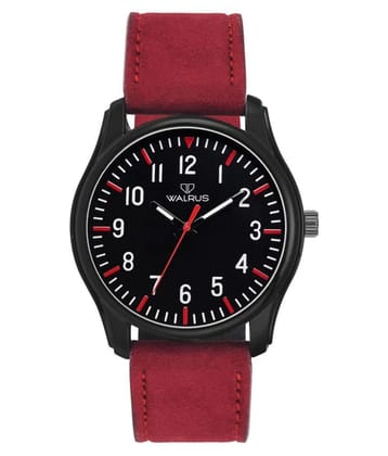 Walrus Casual Style Leather Analog Mens Watch