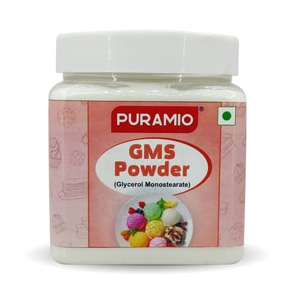 Puramio GMS Powder (Glycerol Monostearate), 300 gm