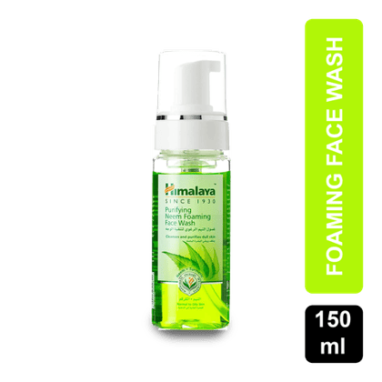 Himalaya Purifying Neem Foaming Face Wash, 150 ml Tube