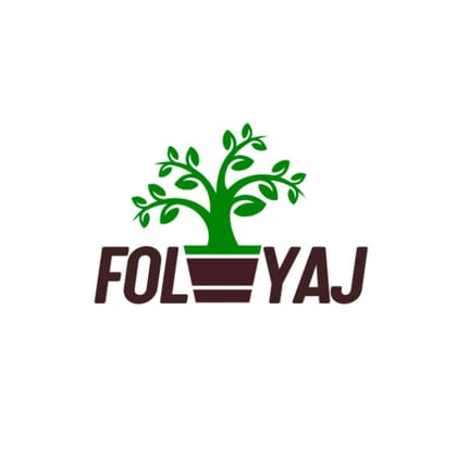 Foliyaj Artificial Bent Bonsai Tree with Orange Roses