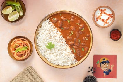 Delhi Wale Rajma Rice [1 Bowl]