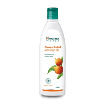 Himalaya Wellness Anti-Stress Relief Massage Oil, 200 ml Bottle
