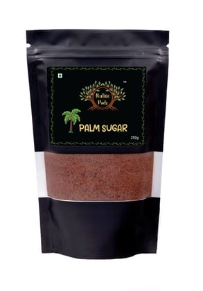 Native Pods Palm Jaggery Powder 250gm | Palm Sugar, Sugar Alternative | Natural Sweetener,|