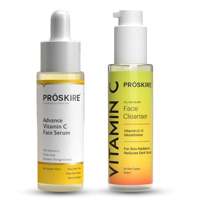 Vitamin C Serum with Vitamin C Facewash