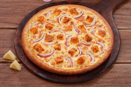 Paneer Tikka Pizza [BIG 10"] __ Pan Tossed