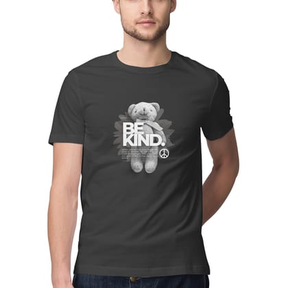 Unisex Be Kind Graphic Printed T-Shirt-XS