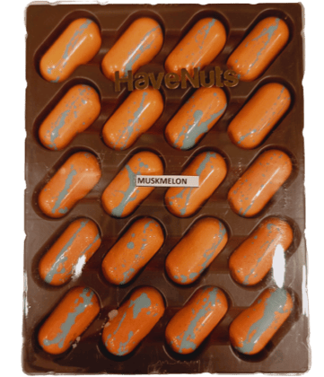 Havenuts Premium Chocolates - Musk Melon Bon Bon (Pack of 20)