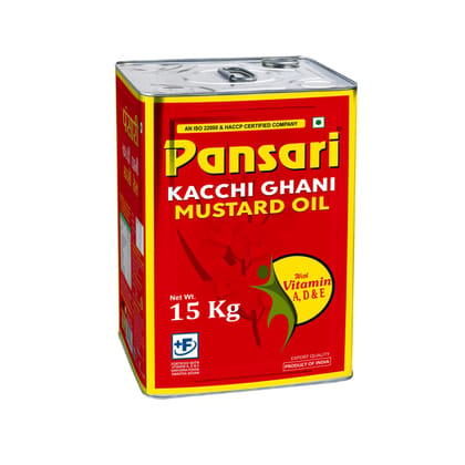 PANSARI MUSTARD 15 KG TIN - RED