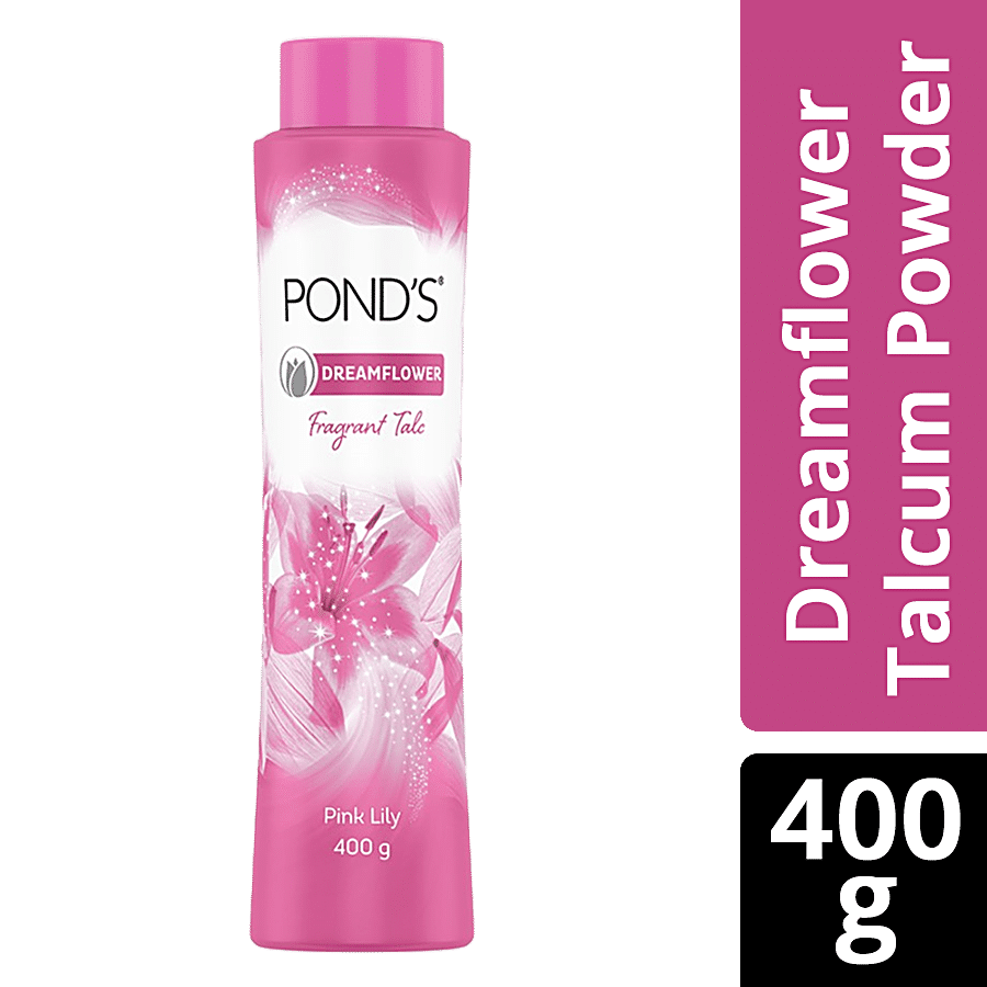 Ponds Dreamflower Fragrant Talc, 400 G(Savers Retail)