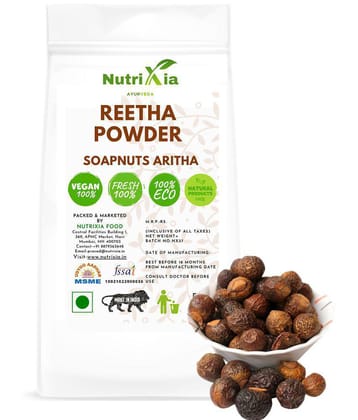 Nutrixia Food Reetha powder Soapnuts Aritha Powder 250 gm