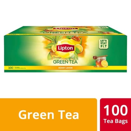 Lipton Honey Lemon Green Tea Bags, 100 Pieces