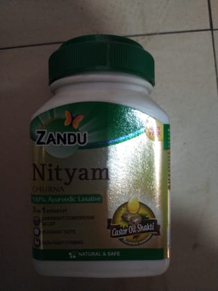 Zandu Nityam Churna 100% ayurvedic laxative 