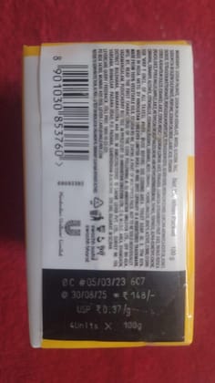 LIFEBOUY TURMERIC SOAP 100GM