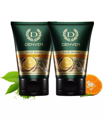 Denver - Excess Oil Removal Face Wash For All Skin Type ( Pack of 2 )