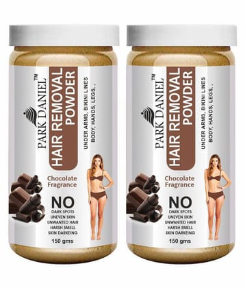 Park Daniel Chocolate Fragrance Hair Removal Powder 300 g Pack of 2