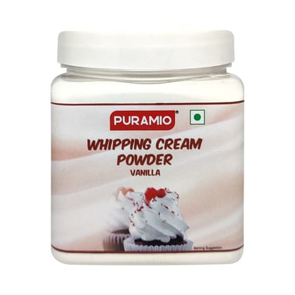 Puramio Whipping Cream Powder- (Vanilla), 250 gm