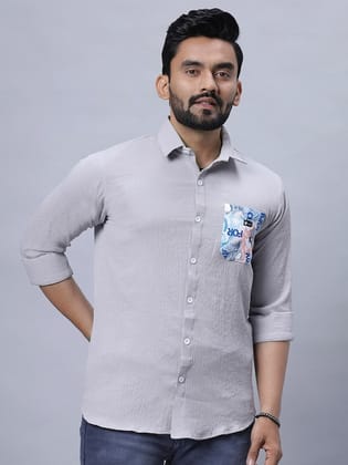 Men Relaxed Opaque Casual Shirt