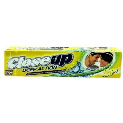 Closeup Lemon Mint Toothpast, 150G(Savers Retail)