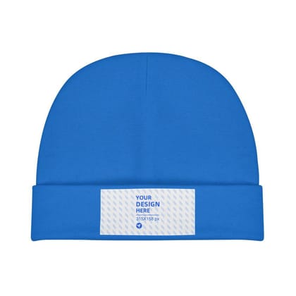 Children's Warm Skin-friendly Breathable Pullover Hat-Blue / One size