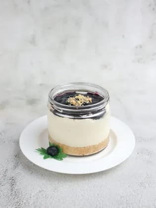 Blueberry Jar Cake