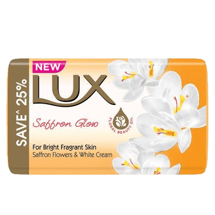Lux Bathing Soap Saffron Glow Rs.10/-