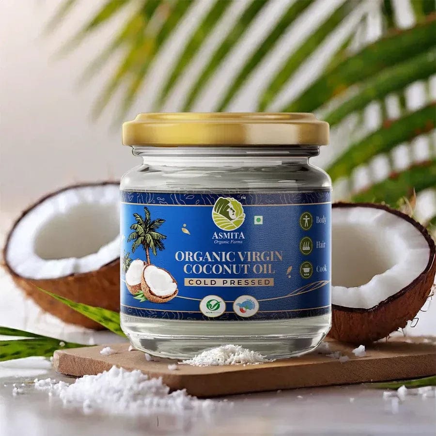 Virgin Cold-Pressed Coconut Oil-250 ml