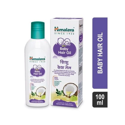 Himalaya Baby Hair Oil, 100 ml Bottle