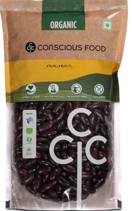 Conscious Food Rajma 1kg Organic