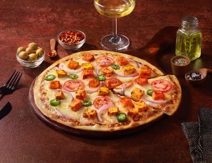 Paneer Double Smash Cheese Burst Pizza [10" Large]