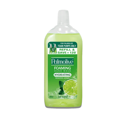 Palmolive Hydrating, Foaming, Lime & Mint Hand Wash Refill, 500 ml Bottle