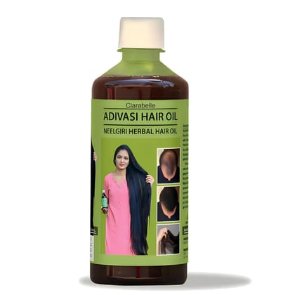 Clarabelle Original Adivasi Neelgiri Herbal Hair Oil for Hair Growth for Women-Pack Of 1