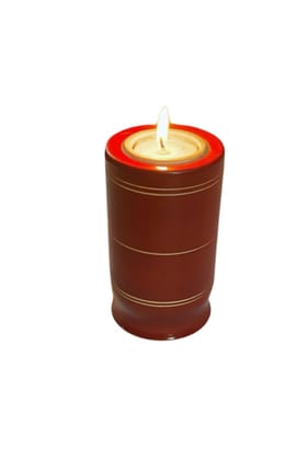 Tisser Channapatna Wooden Tlight Size-6x2.5