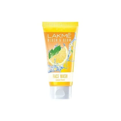 Lakme Blush & Glow Lemon Freshness Gel Face Wash With Lemon Extracts, 50 gm